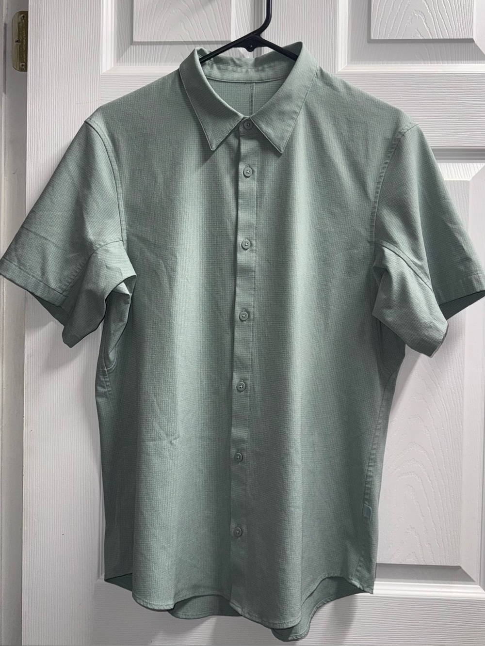 Lululemon Airing Easy Short Sleeve Button Down Shirt